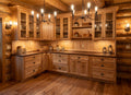 Rustic Maple Butler's Pantry Extended Version