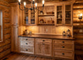 Rustic Maple Butler's Pantry